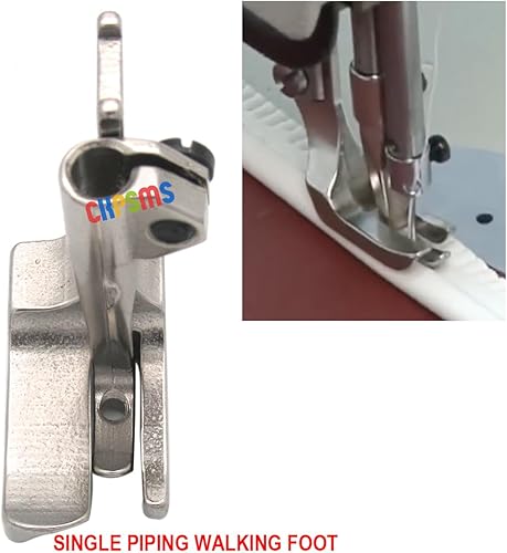 Miniatura 5 de CKPSMS marca-6SET piping walking feet Compatible con/Reemplazo para CONSEW Marca 206RB 225 226R JUKI marca LU-562/563/1508 Máquina industrial de pie