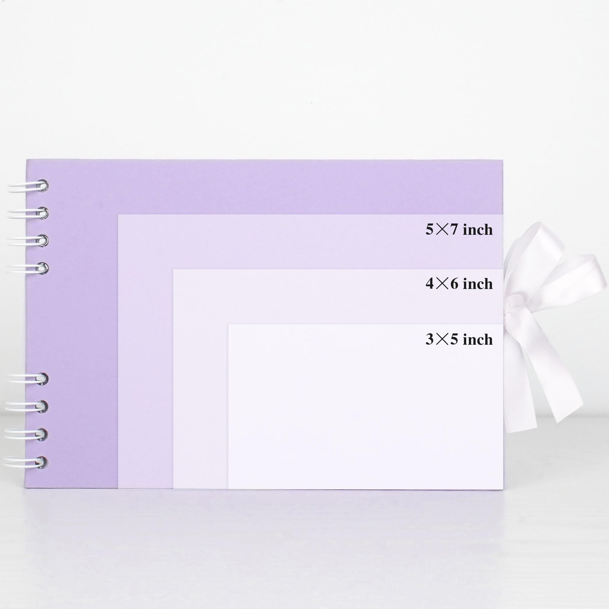 Album Photo 100 Pages – Couverture En Tissu, Format 14x18 Cm – Pour Photos Bébé, Souvenirs, Scrapbooking (Motif Fleurs)
