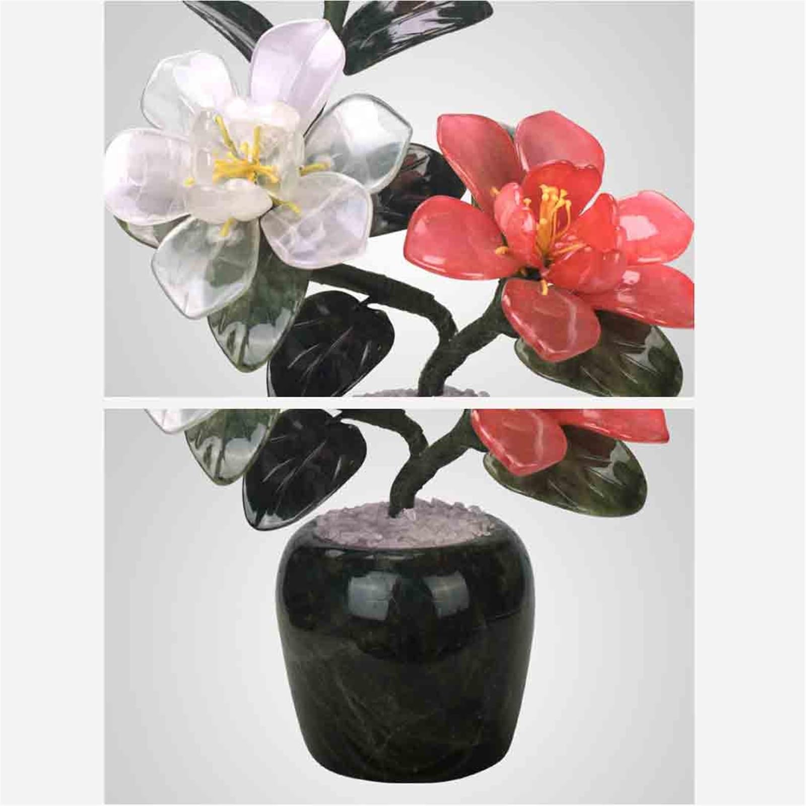 Bonsaï Artificiel Bonsaï de Jade, Fausses Plantes décoratives, Plante d'intérieur for Bureau, bonsaï Artificiel