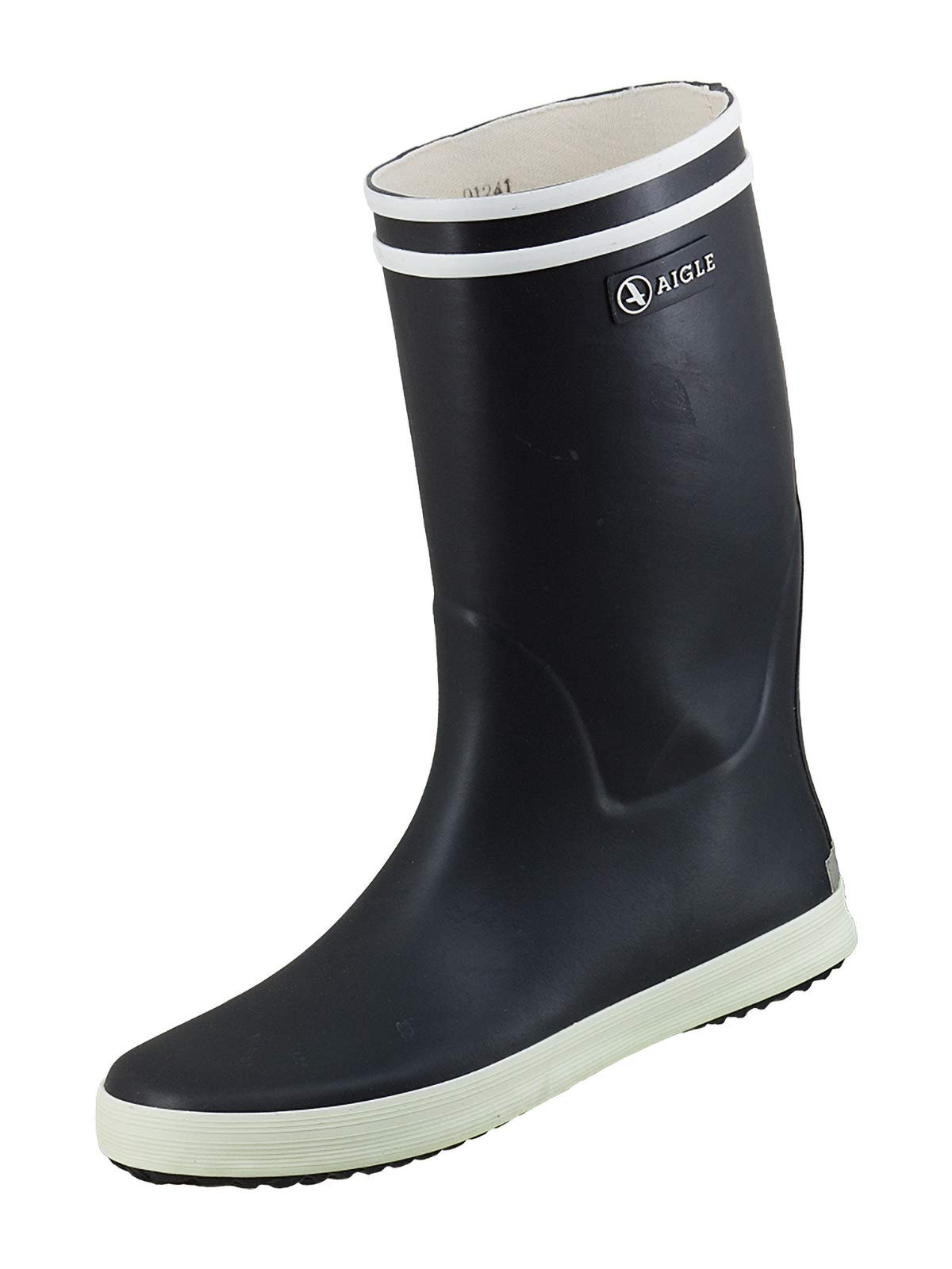 Aigle LOLLY POP 2 Bottes imperméables pour Enfant | En caoutchouc souple et naturel, doublure résistante | Bande réfléchissante sur le talon |Semelle adhérente