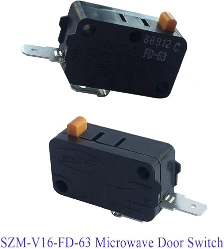 Miniatura 2 de LONYE 3405-001033 3405-001034 Reemplazo del interruptor de puerta de microondas para microondas LG GE SZM-V16-FD-62 SZM-V16-FD-63 WB24X830