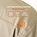 Rasco Fire Retardant KHAKI Shirt FR Western with Snaps 7.5 oz, Medium-Reg