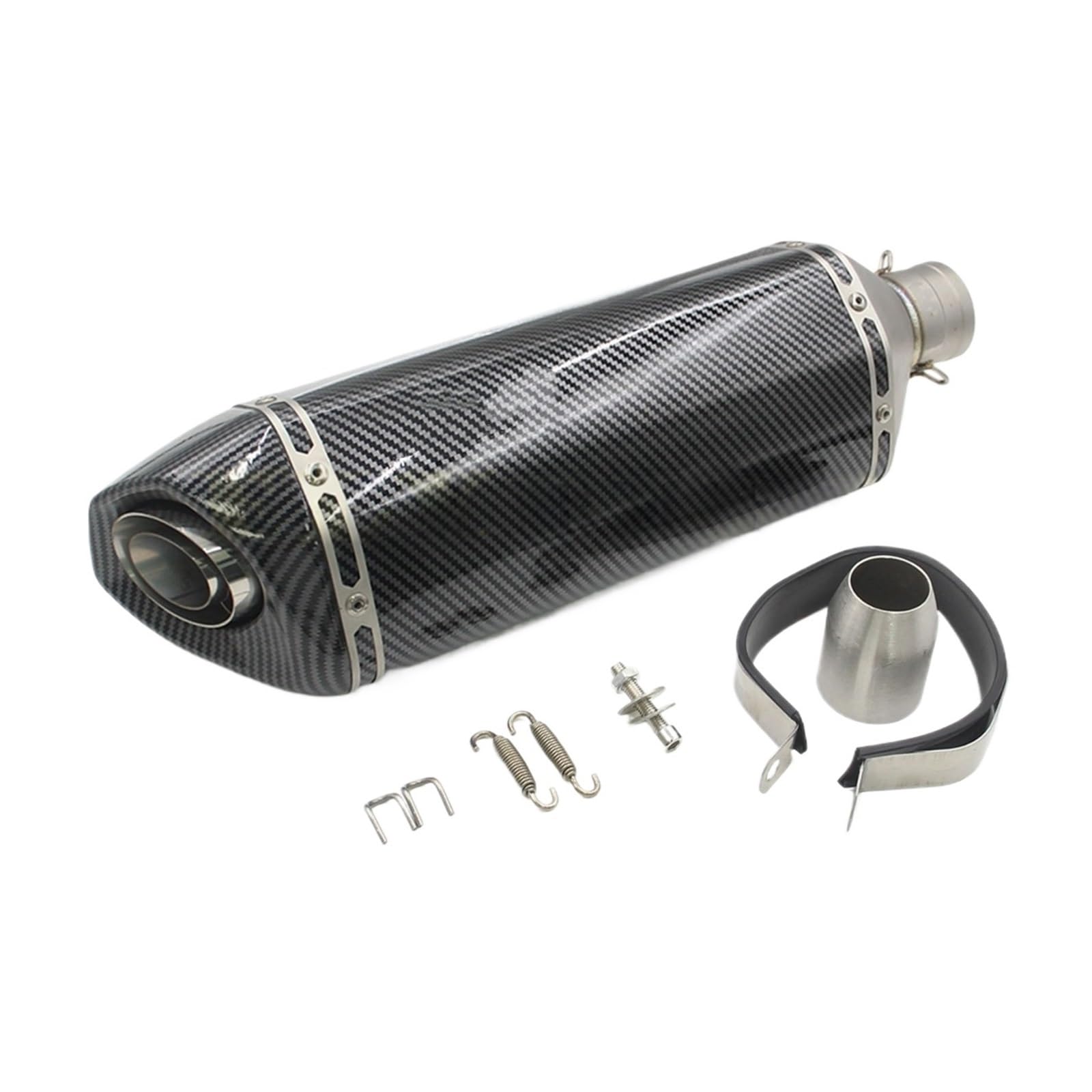 motocyklowy wydech 470mm Uniwersalny 51mm Naklejka Na Rurę Wydechową Motocykla Tłumik Pasuje Do Forza CBR1000(C)