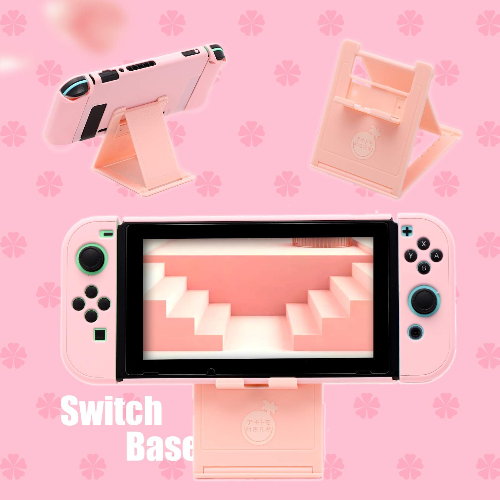 Amazon.co.jp: Switch Pink Accessories、サクラピンクキャリー