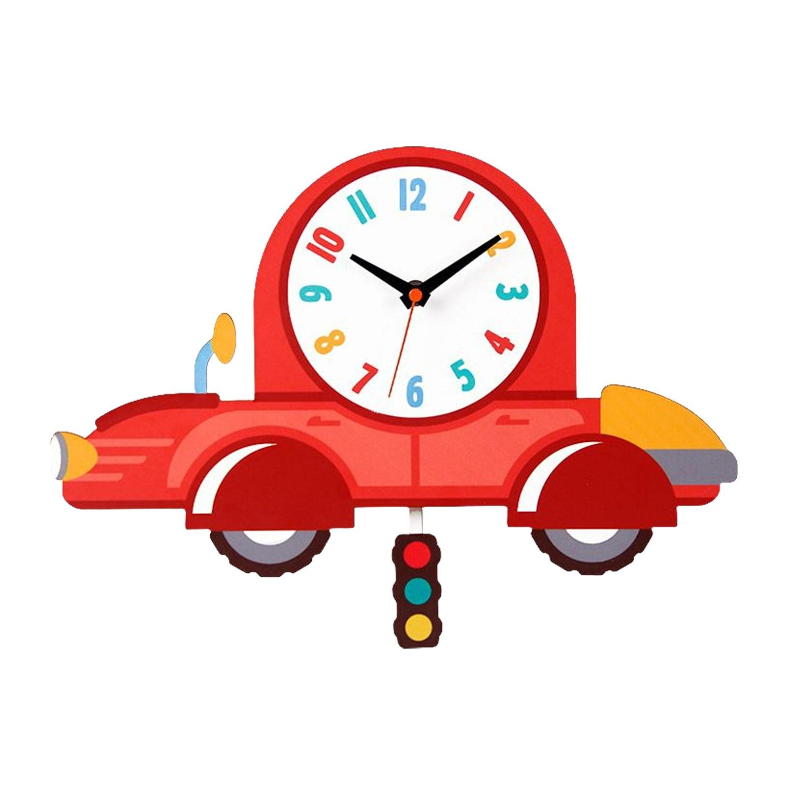Horloge murale moderne silencieuse à pendule pour un sommeil serein