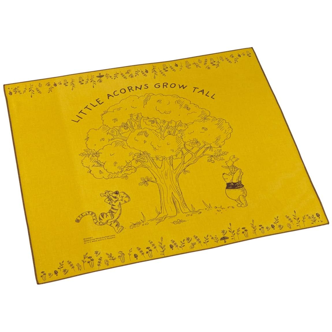 Serviette repas anti-taches grande taille Skater Winnie l'ourson pour table propre