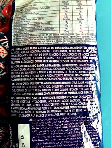 Arcor 7 Belo Sabor Framboesa Caramelos 500 gr miniatura 6