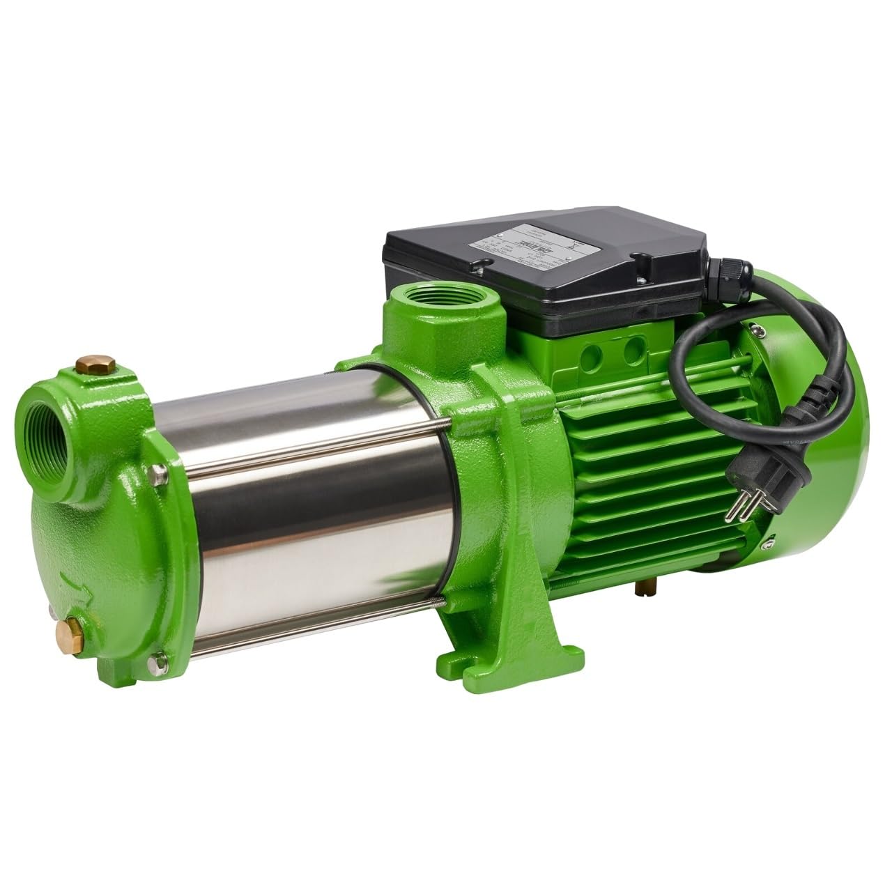 CHM GmbH Kreiselpumpe Edelstahl – Gartenpumpe 900 W, 5400 L/h, 55 m Förderhöhe