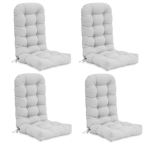 COOS BAY High Back Adirondack Chair Cushions for Outdoor Furniture,