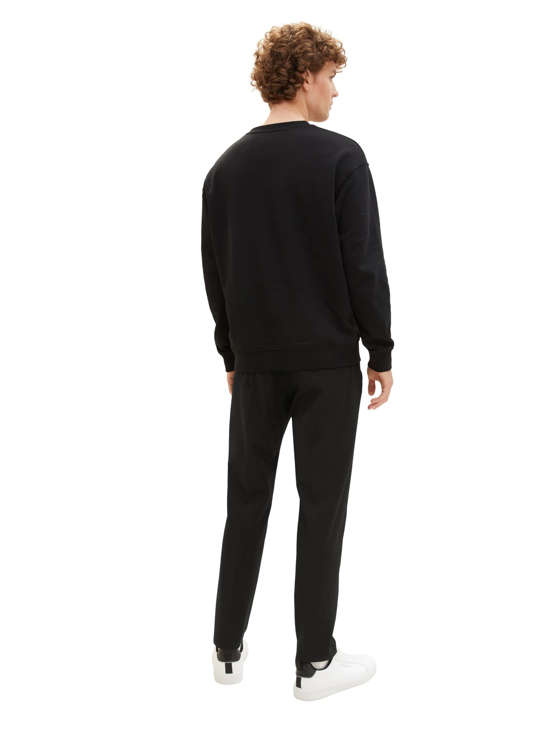 Tom Tailor Denim Herren Relaxed Tapered Fit Hose in Ankle-Länge