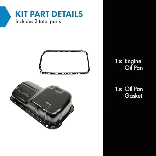 Vista 28 de Cárter de aceite del motor para Ford Bronco F Series Pickup Truck Econoline Van 4.9L I6