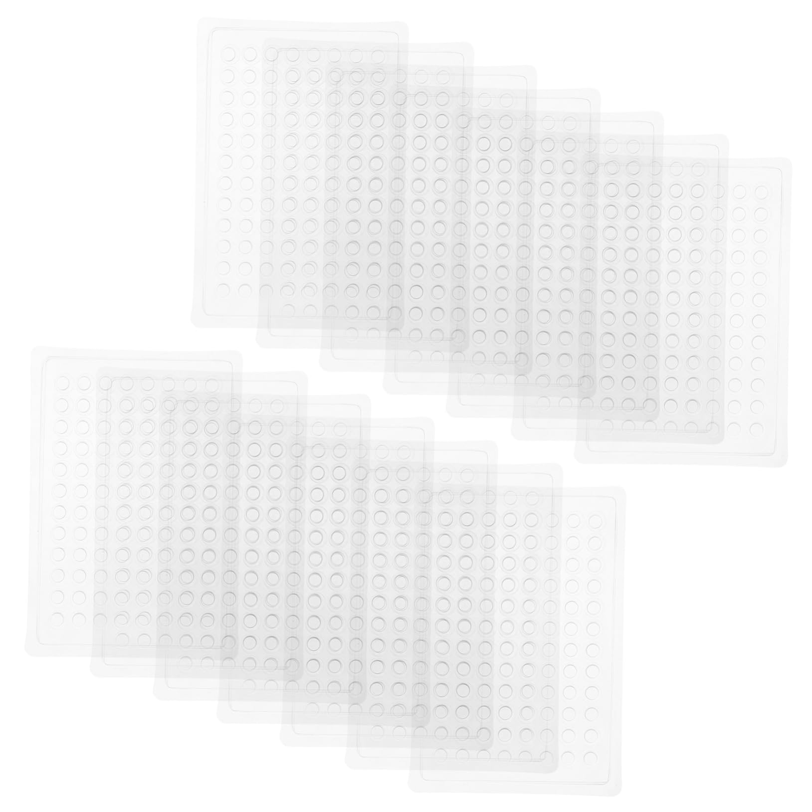 PRETYZOOM 3 Set Piastra Di Coltura Cellulare Per Laboratorio Piastra Di Coltura Cellulare Da Laboratorio Strumenti Per La Coltura Dei Tessuti Pvc Transparent 100 Pezzi*3