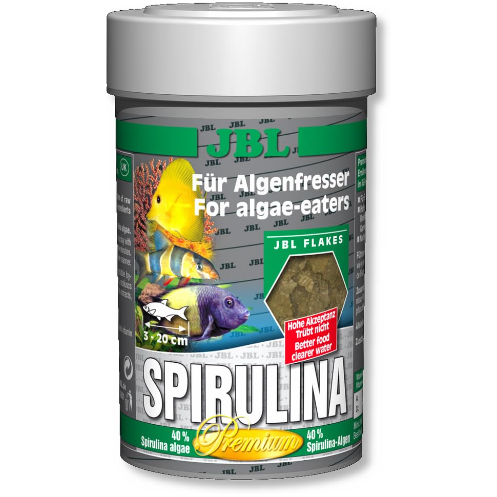 JBL Spirulina Flakes Premium Main Food for Algae-Eating Aquarium Fish 100ml- AquaNature (B0CRB7TYRM) Amazon Price History, Amazon Price Tracker