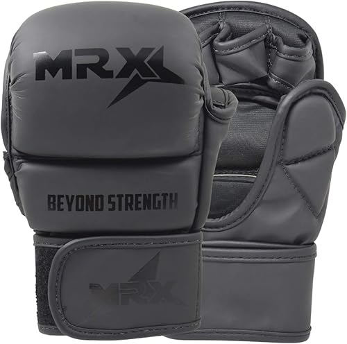 Miniatura 10 de MRX MMA - Guantes de agarre de protección profesional, 7 onzas, Muay Thai, entrenamiento, kickboxing, boxeo, boxeo, boxeo, boxeo, boxeo, boxeo,