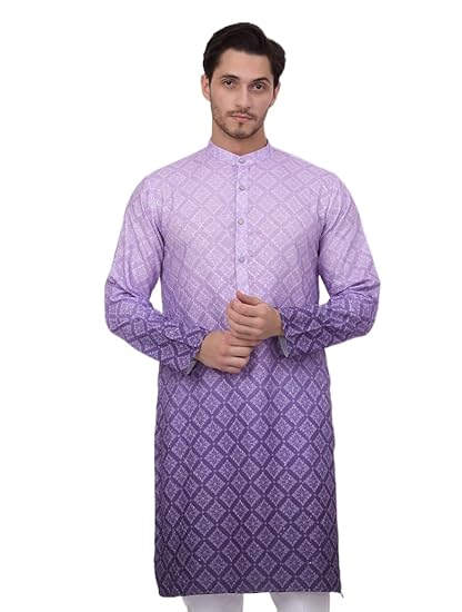 Jompers Men's Cotton Regular Fit Casual Kurta