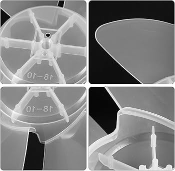 Amazon | PRETYZOOM 扇風機 交換用 羽根 6枚 白 プラスチック 10インチ