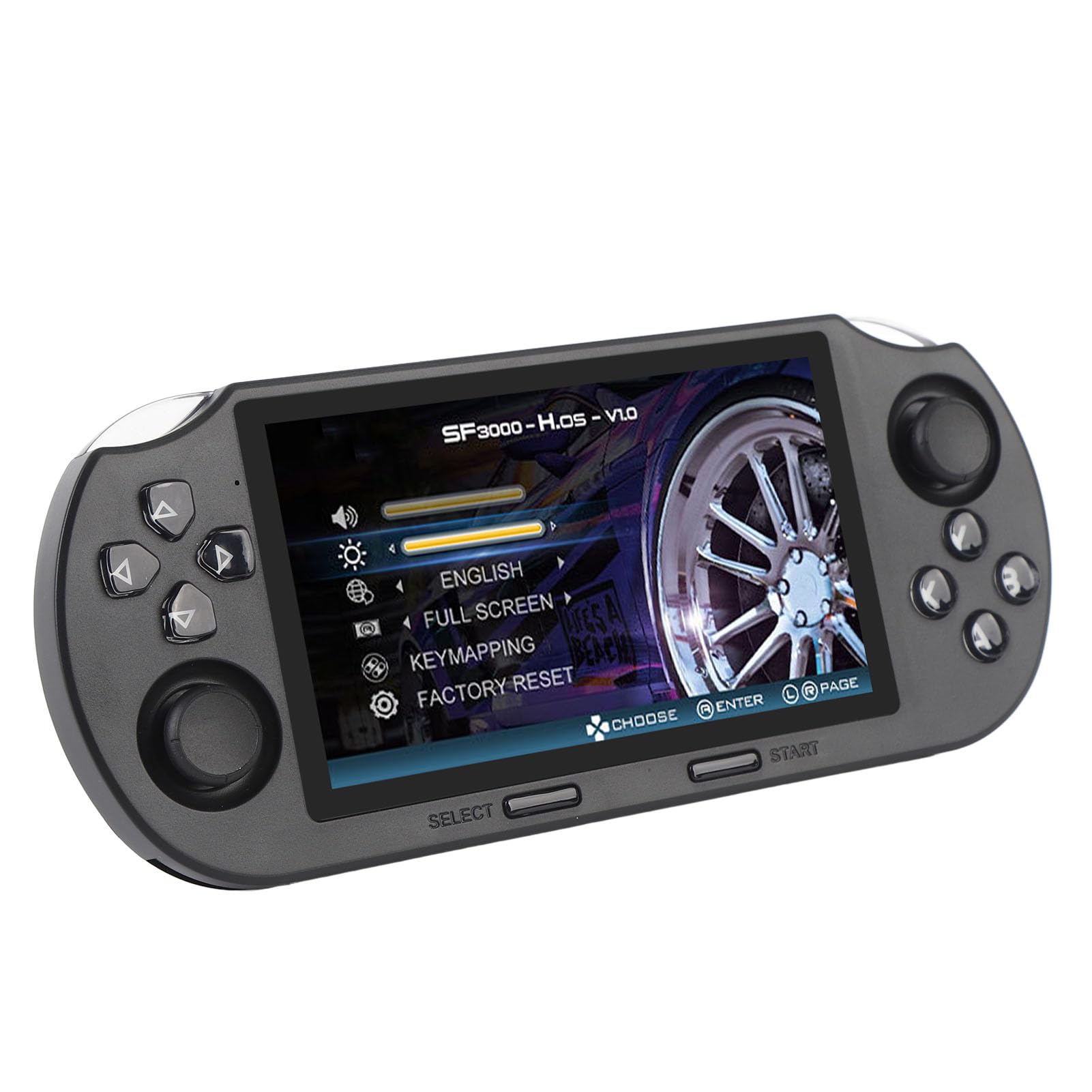 Topiky Handheld Game Console, 4.5 Inch 854x480 IPS Screen, 64GB Retro Video Game Console Supports 14 Emulators for Gaming Entertainment