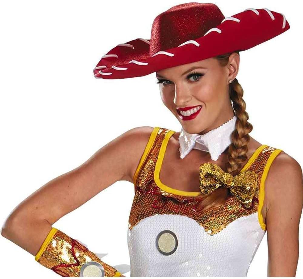 Disguise Disney Pixar Toy Story Jessie Glam Hat and Bow Set Costume Accessory