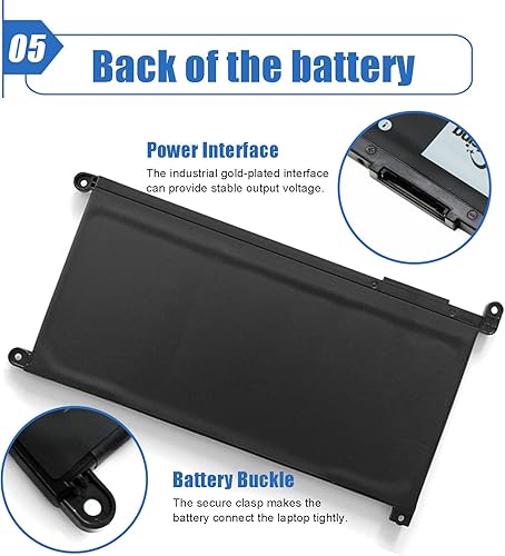 Miniatura 6 de Dentsing Batería de repuesto para laptop Dell Chromebook 11 3100 3180 3180 3189 5190 3181 2 en 1 14 3400 Series Notebook Y07HK FY8XM 0FY8XM P28T001