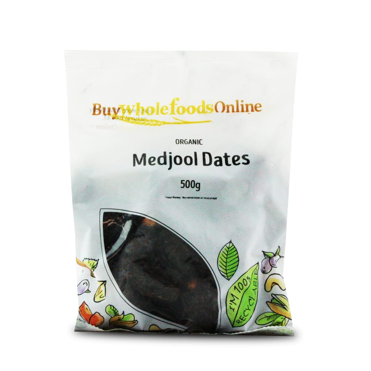 Organic Medjool Dates 500g (BWFO)