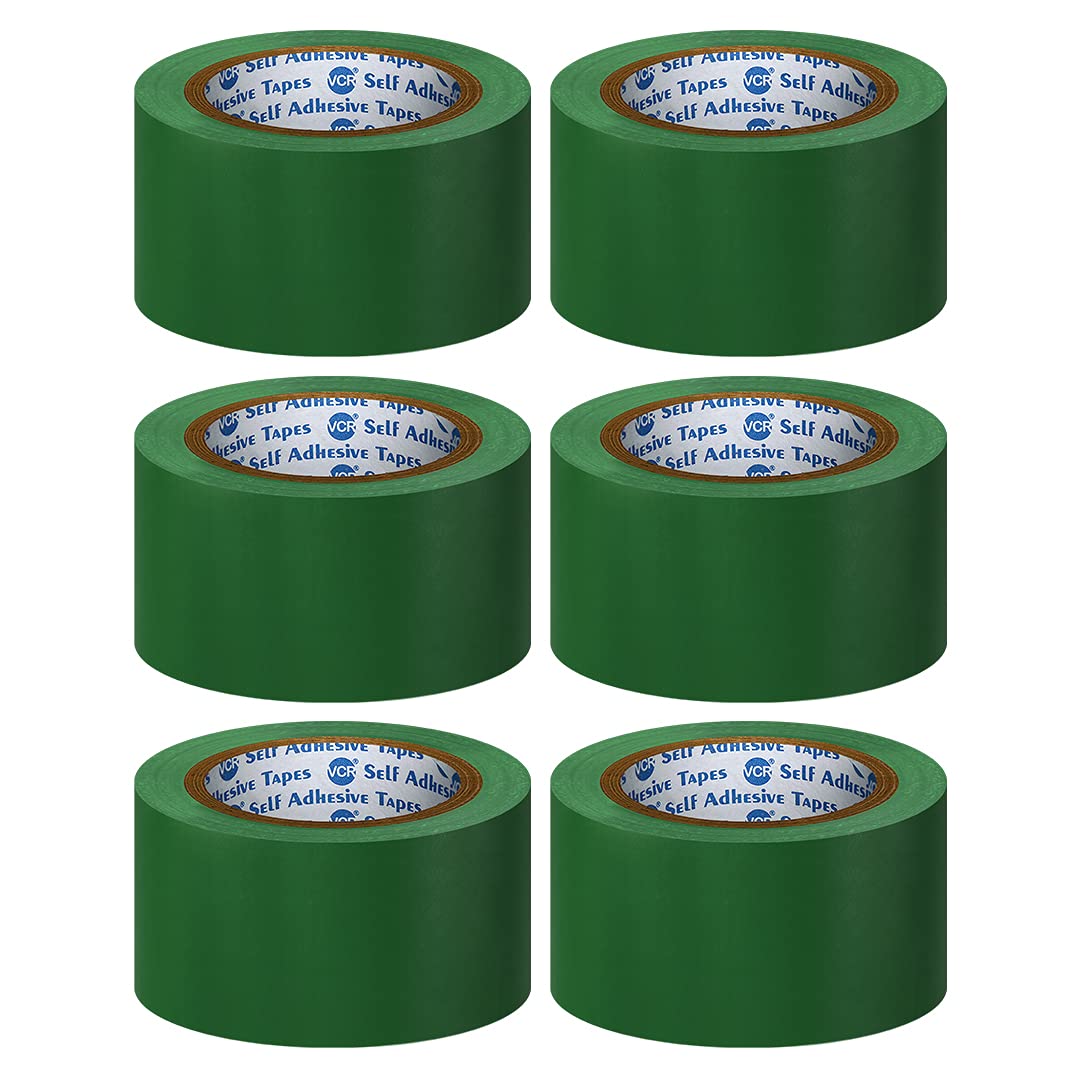 VCR Green Floor Marking Tape - 18 Meters in Length 48mm / 02" Width - 12 Rolls Per Pack - Waterproof Social Distancing lane Marking Tape for Safety, Hazard and Caution Warnings (B07RWGXJJN) Amazon Price History, Amazon Price Tracker