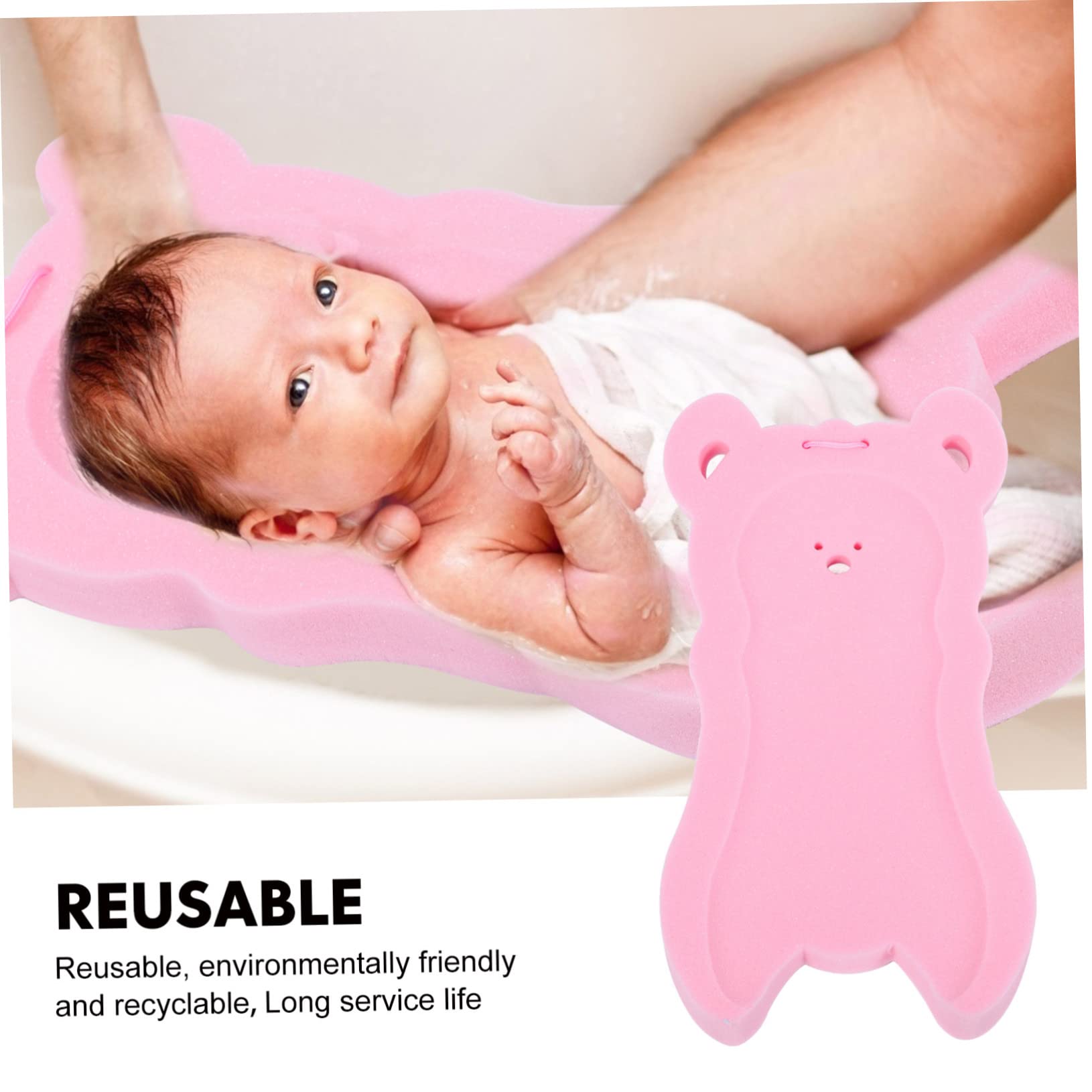 Esponja De Baño para Bebés Cojín para Asiento De Baño Cojín De Bañera para Bebés Seguro Antideslizante