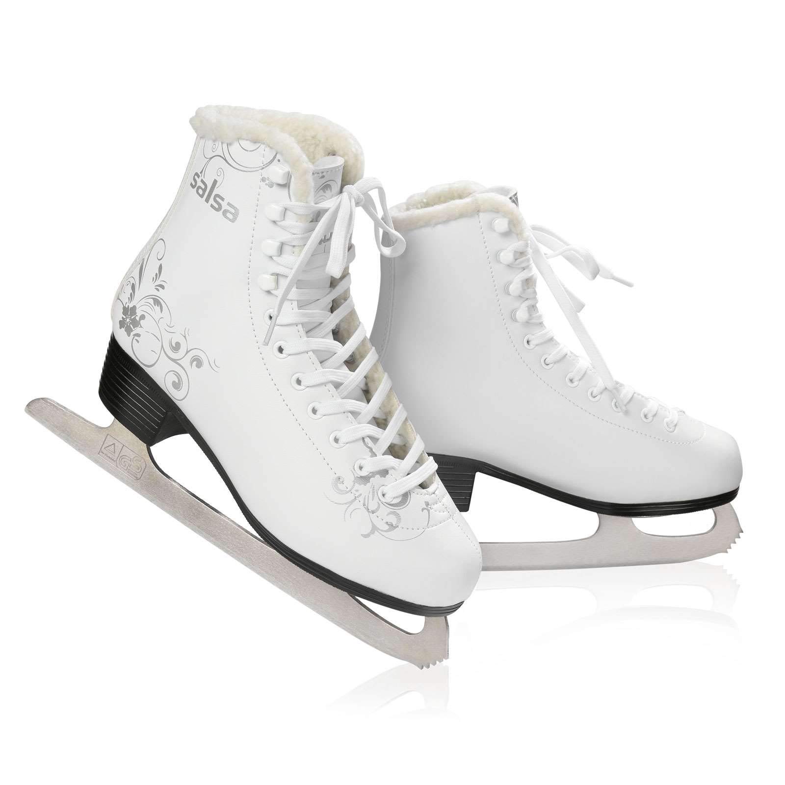BAUD Damen Mädchen Schlittschuhe gefüttert Classic