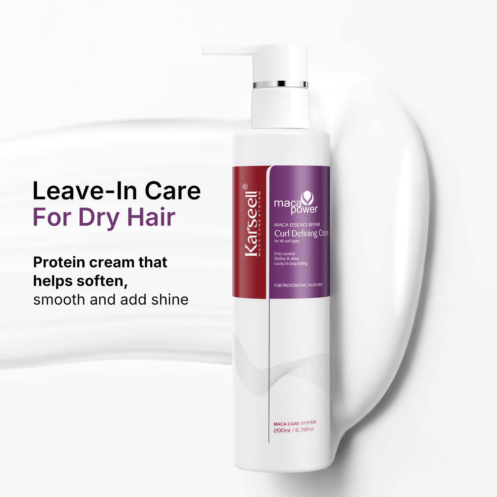 Karseell Curling Perfection Creme que define cachos essência