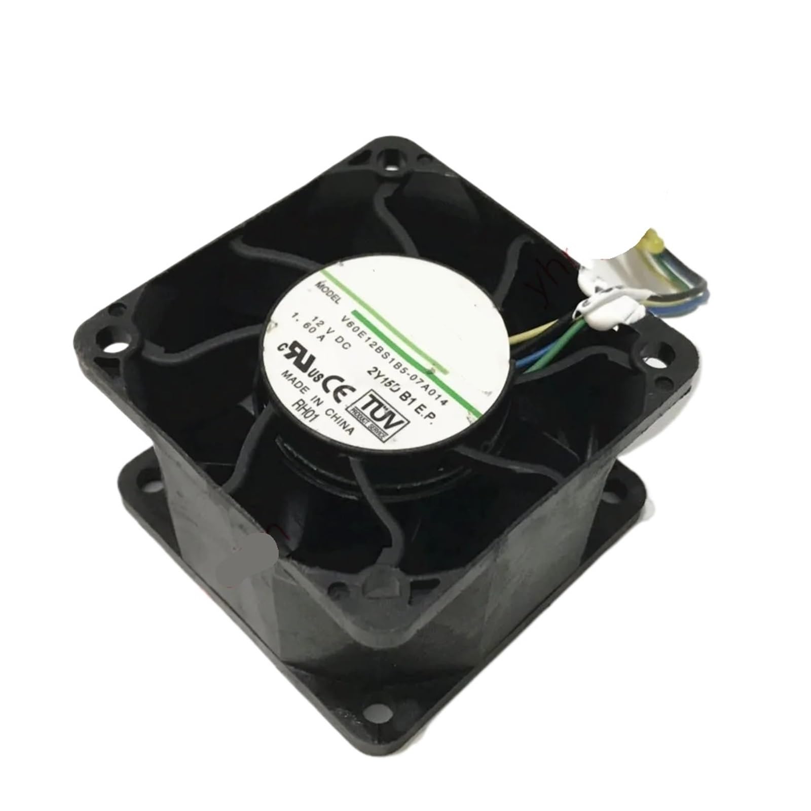 Ventilateur de serveur contre la surchauffe V60E12BS1B5-07A014 12V 60mm 4 fils