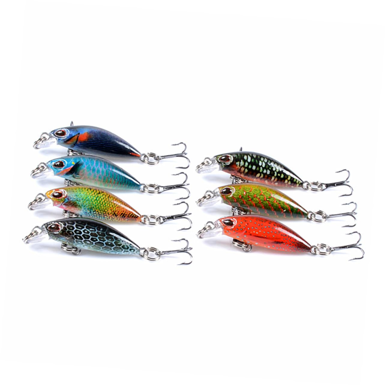 Toyvian Pesca con Cebo Biónico Cucharillas Duras para Pesca Cucharillas De Espuma Carpas Pesca De Agua Dulce Cebos para Pececillos Pesca De Pececillos Mini Cebos De Pesca