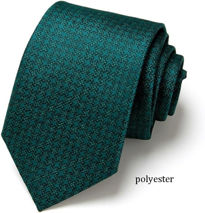Men's business polyester ties for work suit shirt tie