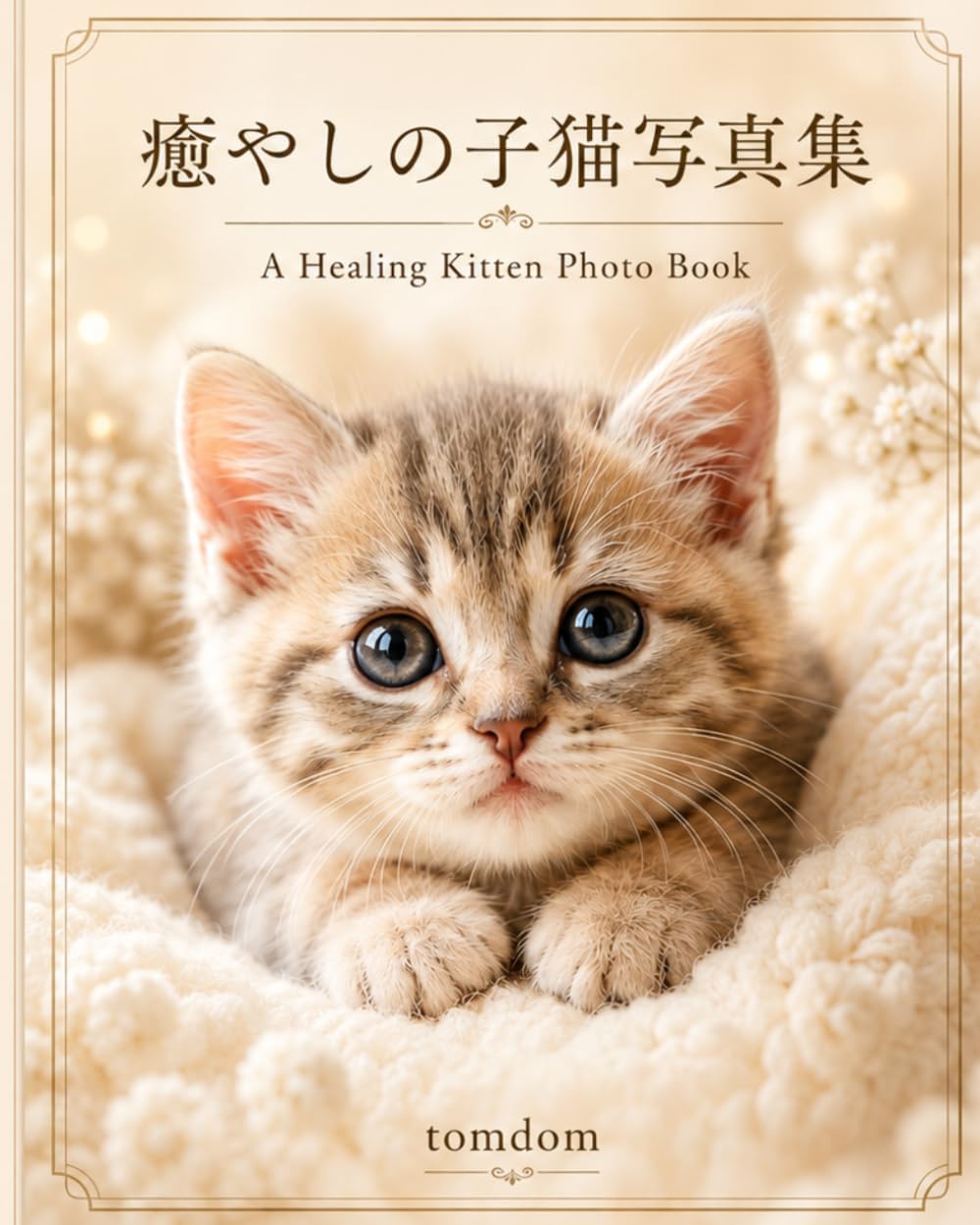癒やしの子猫写真集: A Healing Kitten Photo Book | tomdom, tomdom