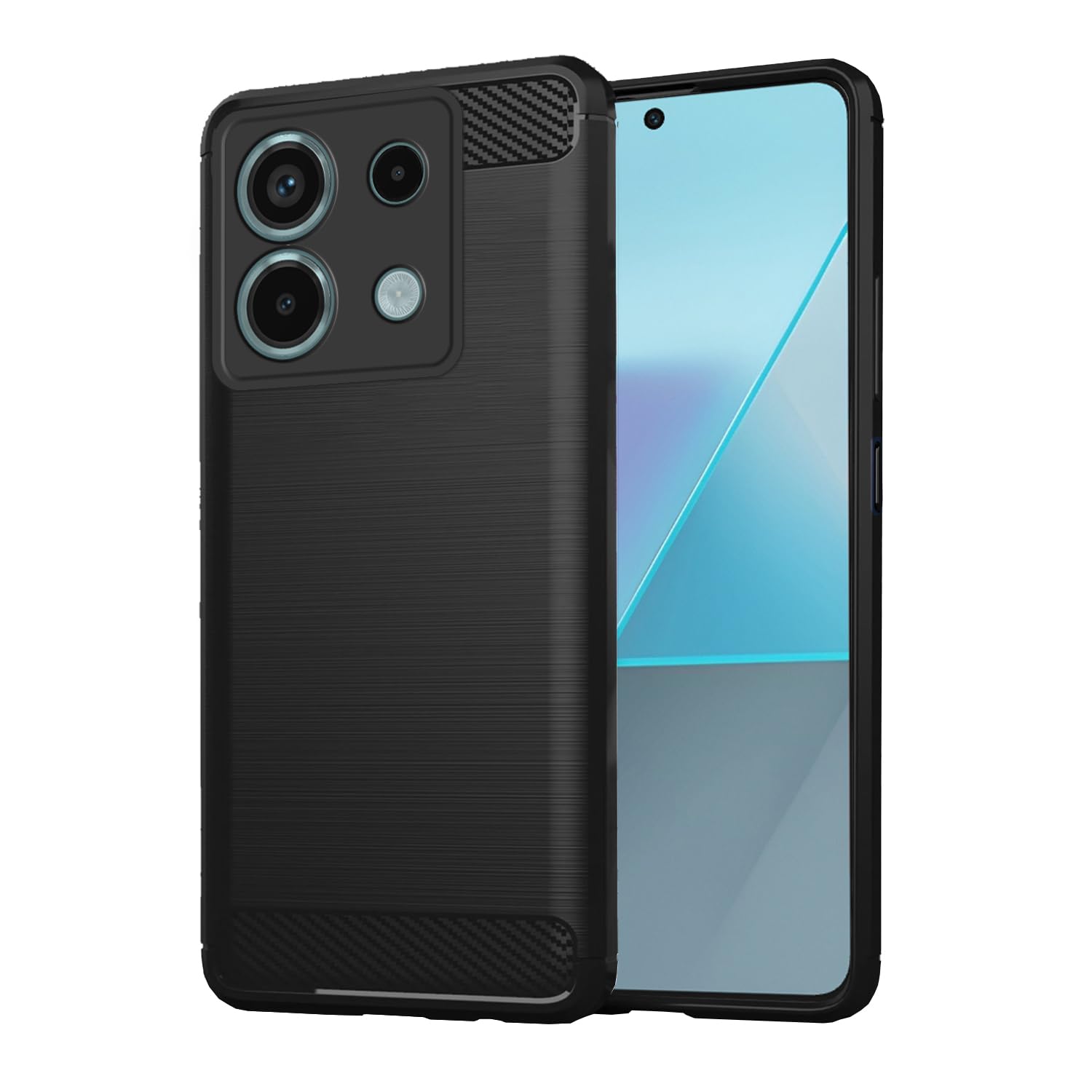 Pikkme Redmi Note 13 Pro 5G Back Cover |Hybrid Shock Proof | Matte Soft Silicon Flexible | Back Case for Redmi Note 13 Pro 5G (Black) (B0CS3CMC15) Amazon Price History, Amazon Price Tracker