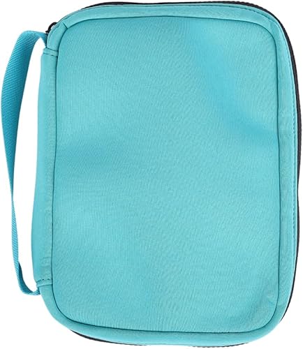 Swanson Christian Products Funda para libro y Biblia con cremallera  Neopreno resistente al agua y a la intemperie  Cosido en bucle para bolígrafo y