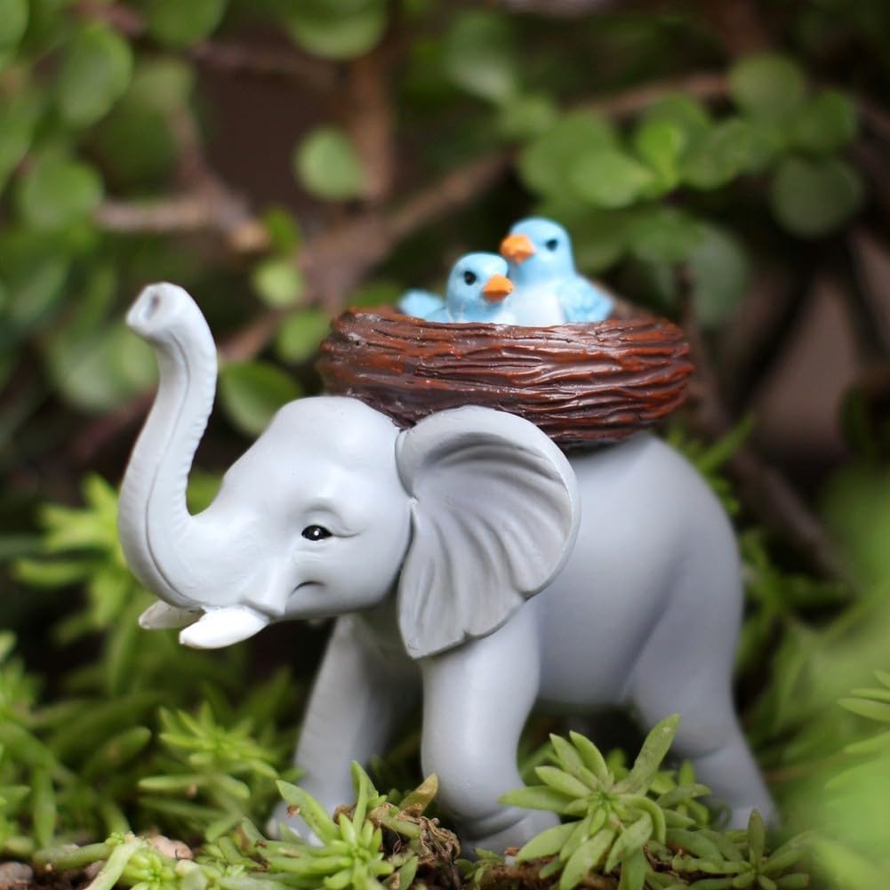 per decorazione Prato con Design Elefante e per decorazione(Blue)