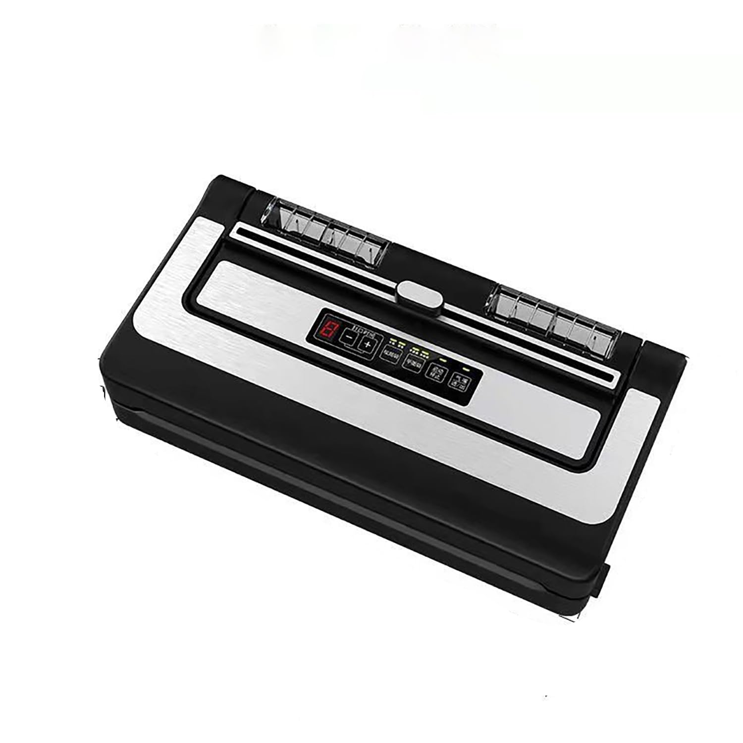 Sellador automático al vacío, cámara única, 7 bolsas/min para uso doméstico y comercial, pantalla LED, 85 W, fácil de usar para conservación y almacenamiento de alimentos
