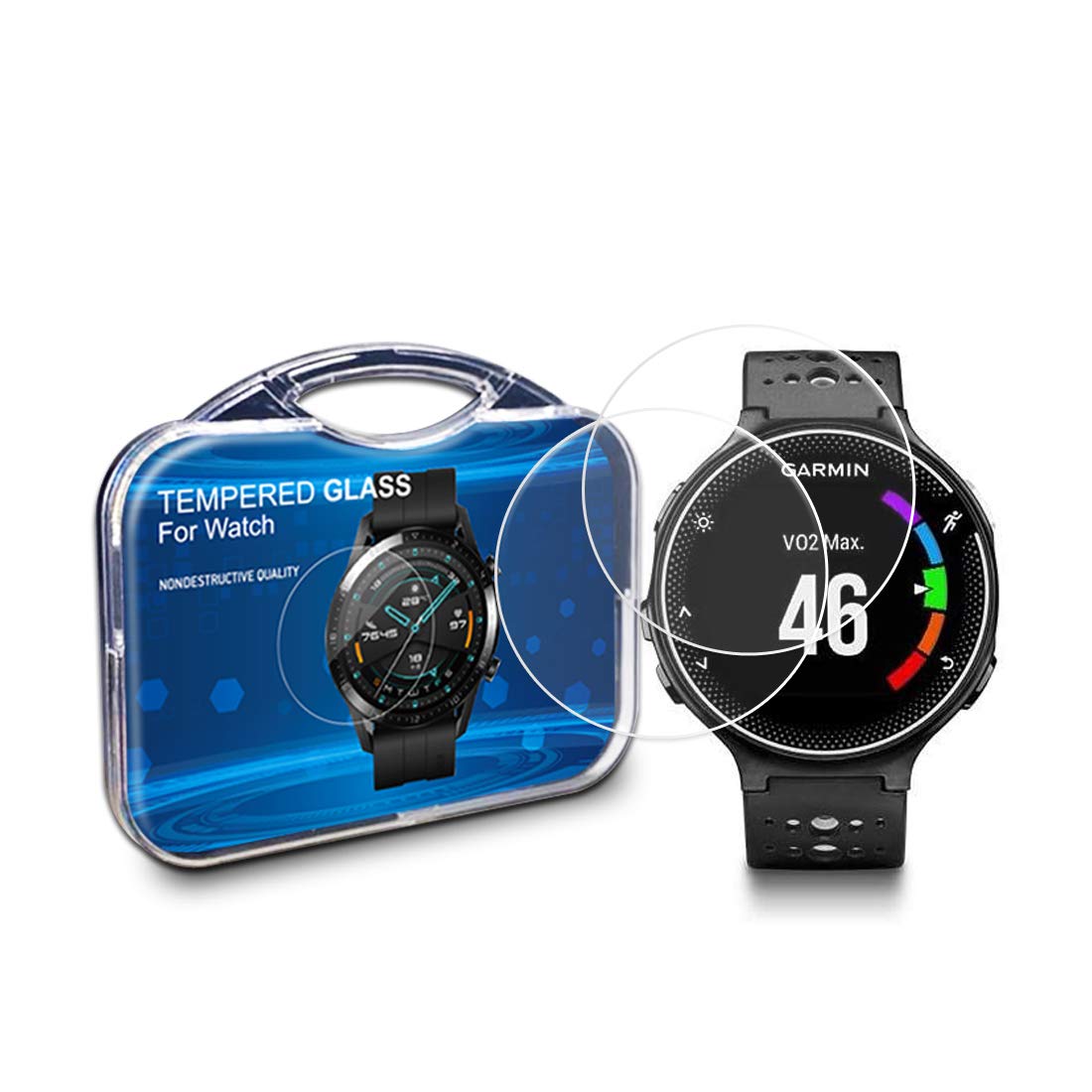 Amazon | に適合する Garmin ForeAthlete 235J 用の フィルム 腕時計 