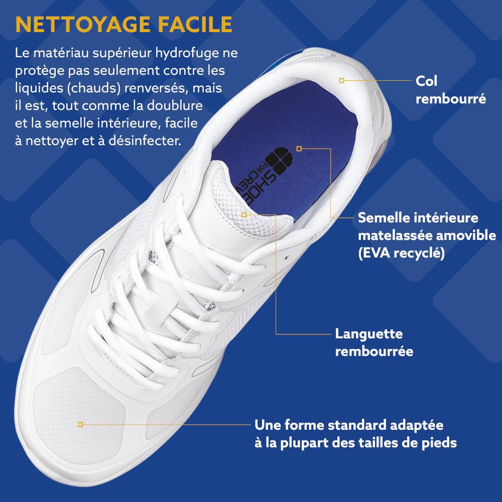 Shoes for Crews Revolution II Chaussures de Travail antidérapantes Femmes Confortables Respirantes Hydrofuges