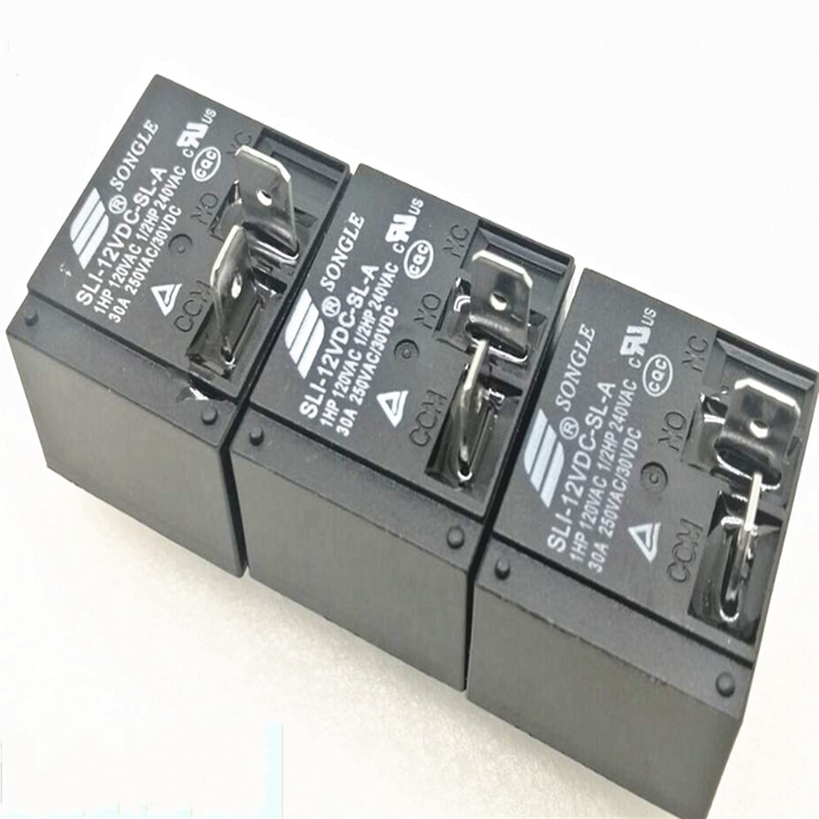 AQHYEBNSR Power Relays SLI-05VDC-SL-A SLI-12VDC-SL-A SLI-24VDC-SL-A 5V 12V 24V 30A HF2160 4PIN Relay Wholesale Price 10PCS(24V)