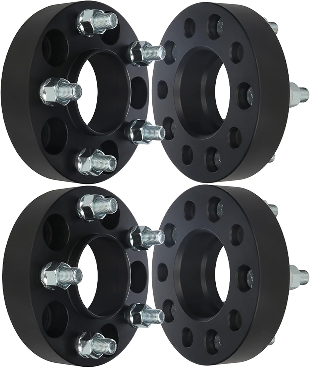 ECCPP 5x4.5 to 5x4.5 Wheel Spacer 1.25" Wheel Adapter 64-73 83-14 for Ford 81-11 for Lincoln 91-10 for Mazda 97-10 for Mercury