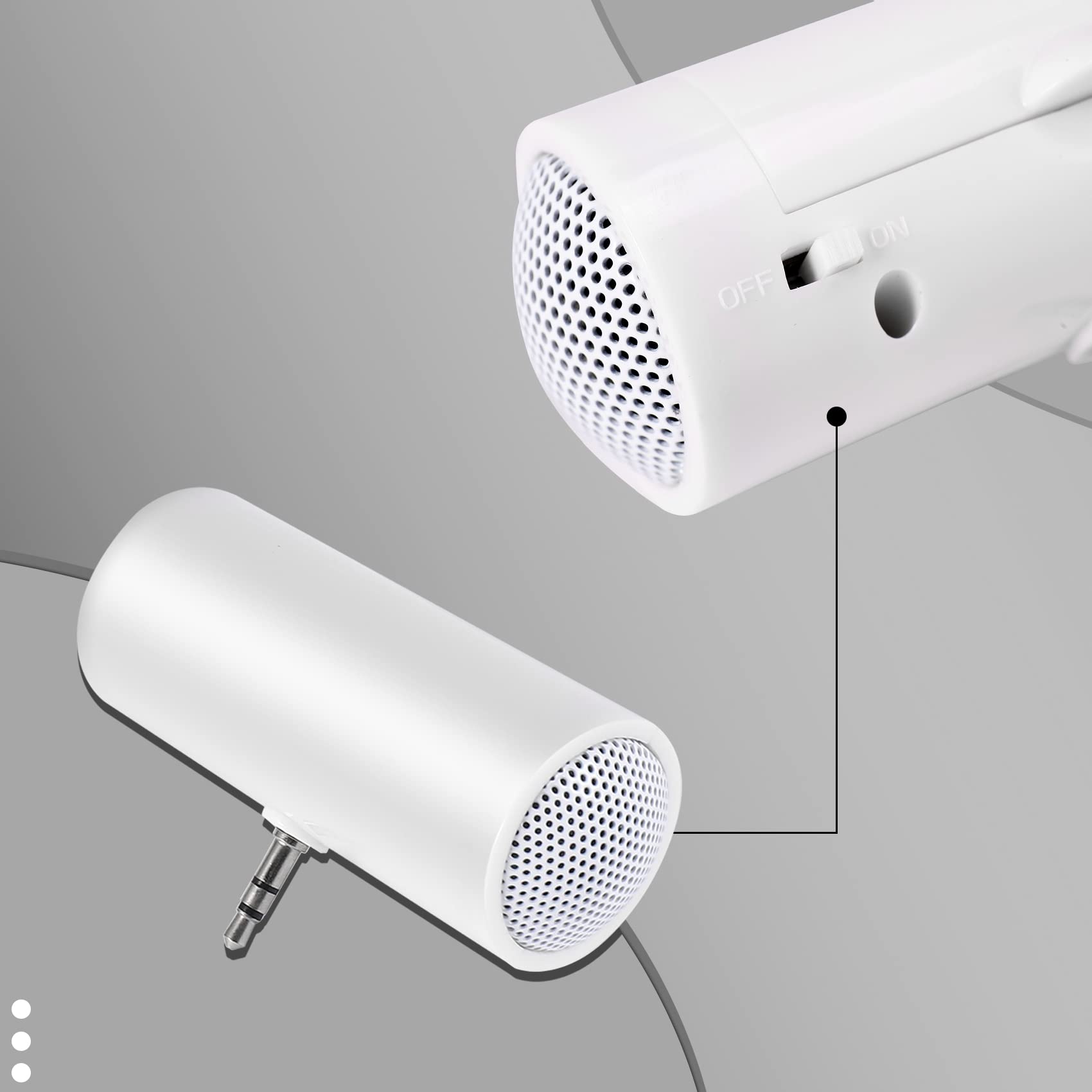 Stereo Mini Tragbar Lautsprecher Universal 3.5mm Klinke
