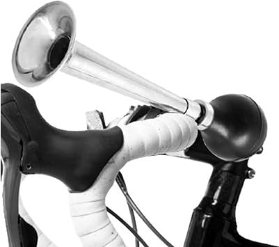 Bicycle Squeeze Horn, Retro Style Bike Bell With Loud Honk Sound, Classic Retro Design Chrome Finish, Easy Mounting For Kids & Adults, Durable Materials,Versatile Use