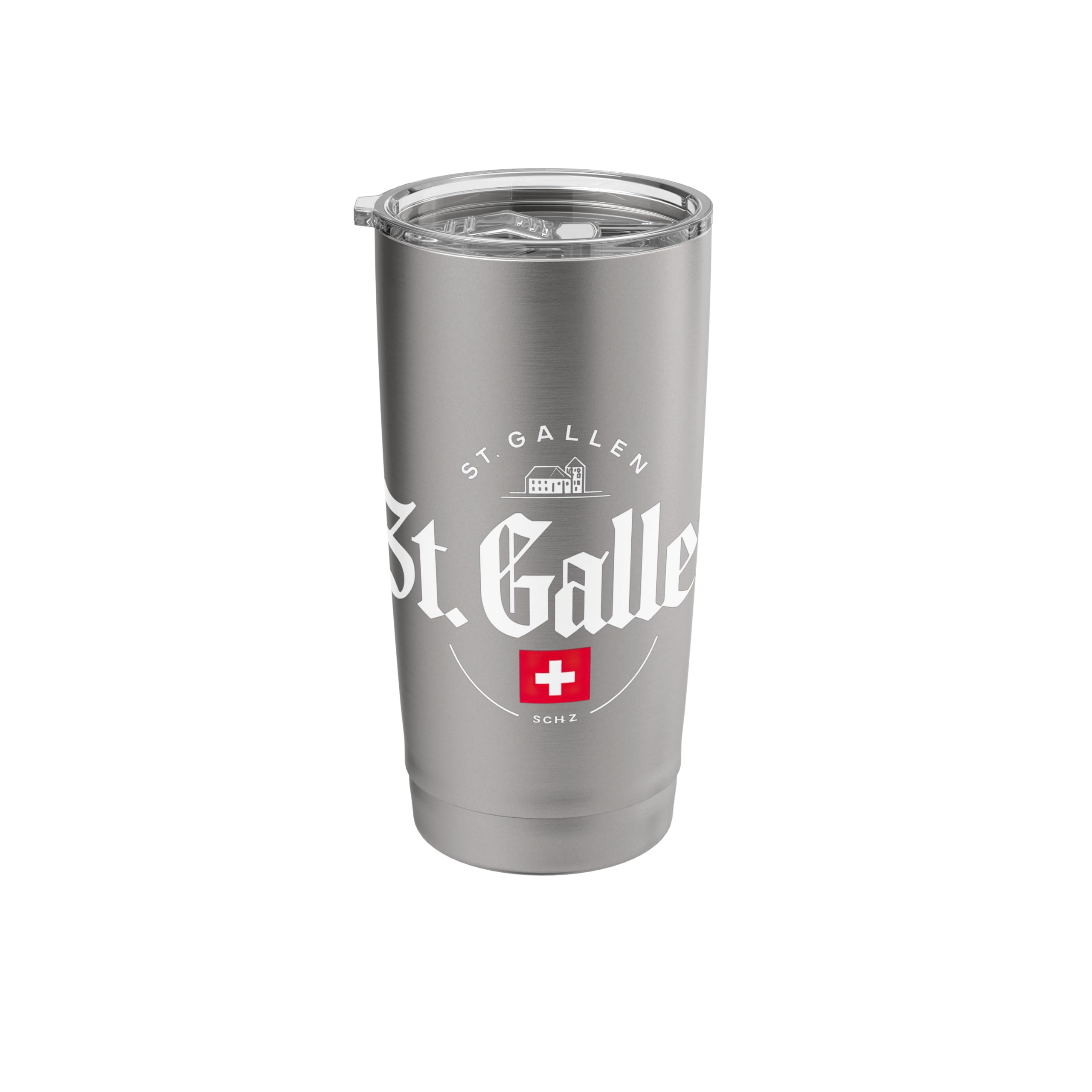 St. Gallen Switzerland City Iconic Style Stainless Steel Insulated Tumbler