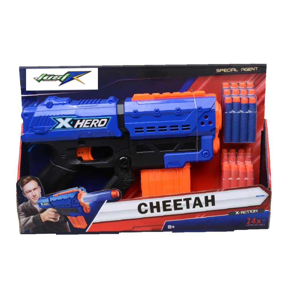 JustDK Cheetah Soft Bullet Toy Gun