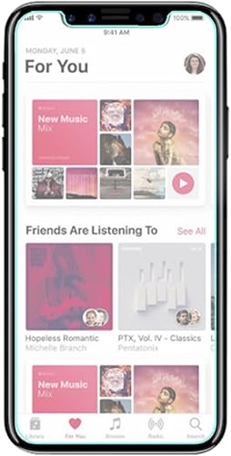 Miniatura 3 de Paquete de 3 Mr.Shield diseñado para iPhone 11 Pro, iPhone XiPhone XS vidrio templado Protector de pantalla 0.012in, dureza 9H, borde redondo 2.5D