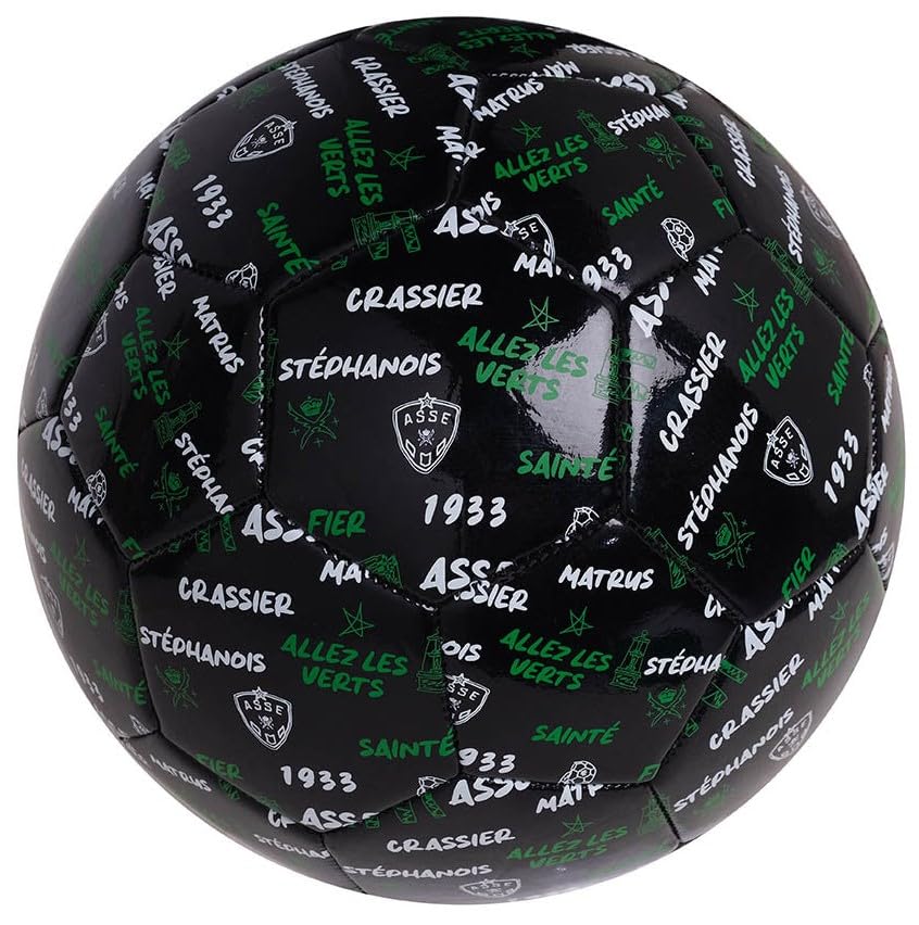 Saint Etienne Ballon de Football AS Collection Officielle ASSE - Taille 5