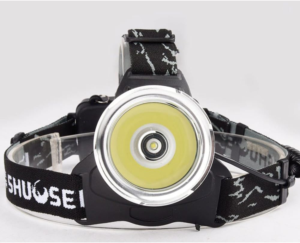 ERHANG Headlight Light Charging Super Bright LED Outdoor 3000m Miner's Lamp Headset Long Shot