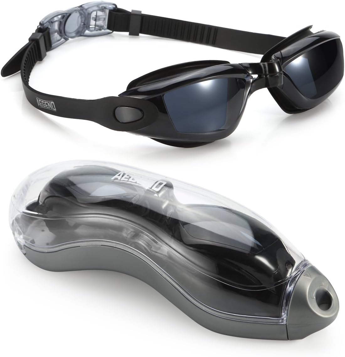 Aegend Swim Goggles, Swimming Goggles No Leaking Adult Men Women Youth