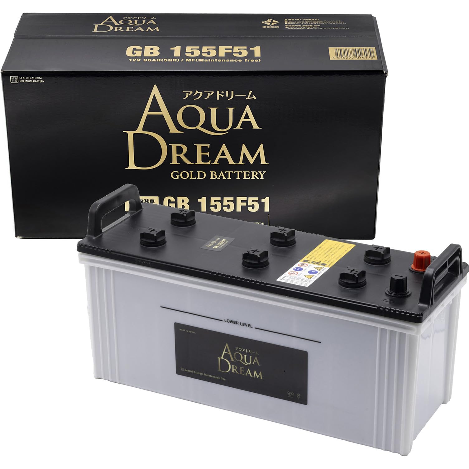 Amazon | アクアドリーム 国産車 大型車用バッテリー GOLD BATTERY GB