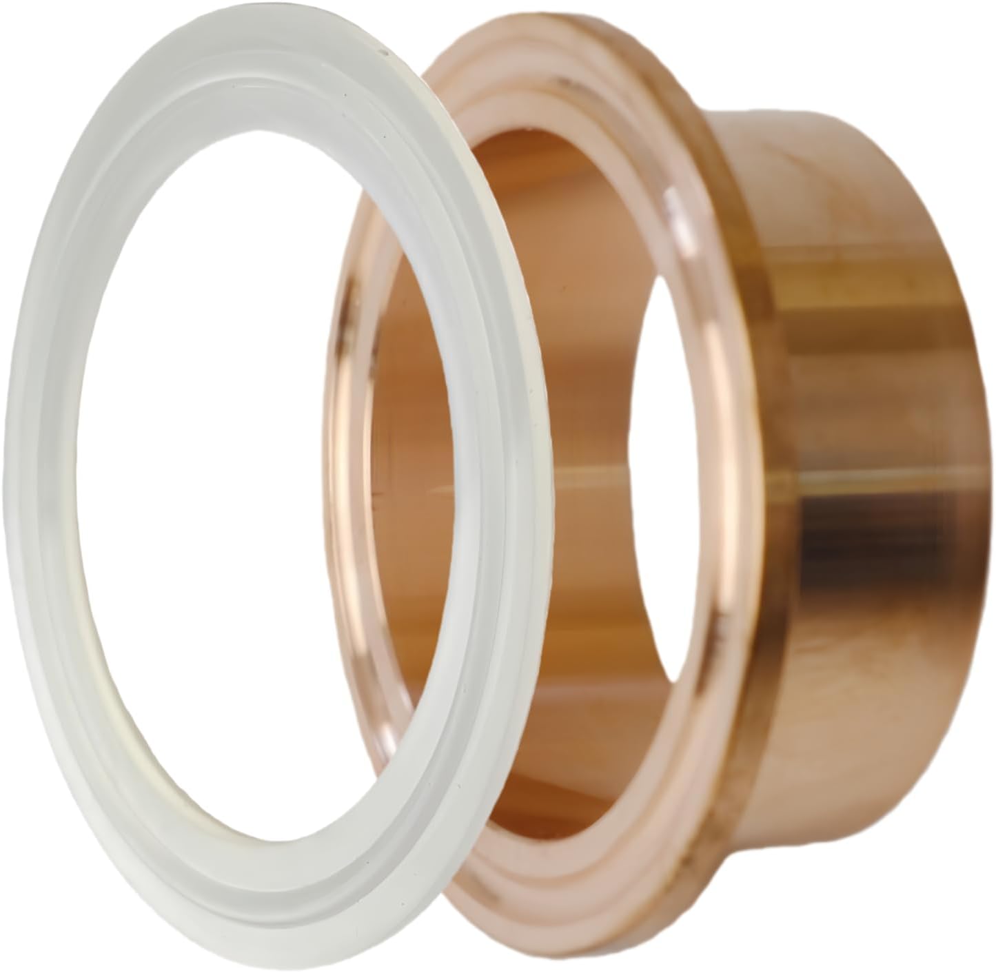 Copper Tri-Clamp/Tri-Clover Weld Ferrule (4" Tri Clamp)